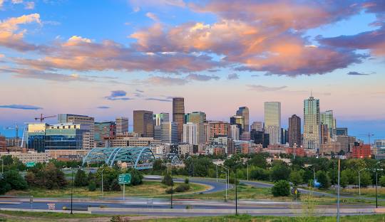 Denver Colorado skyline