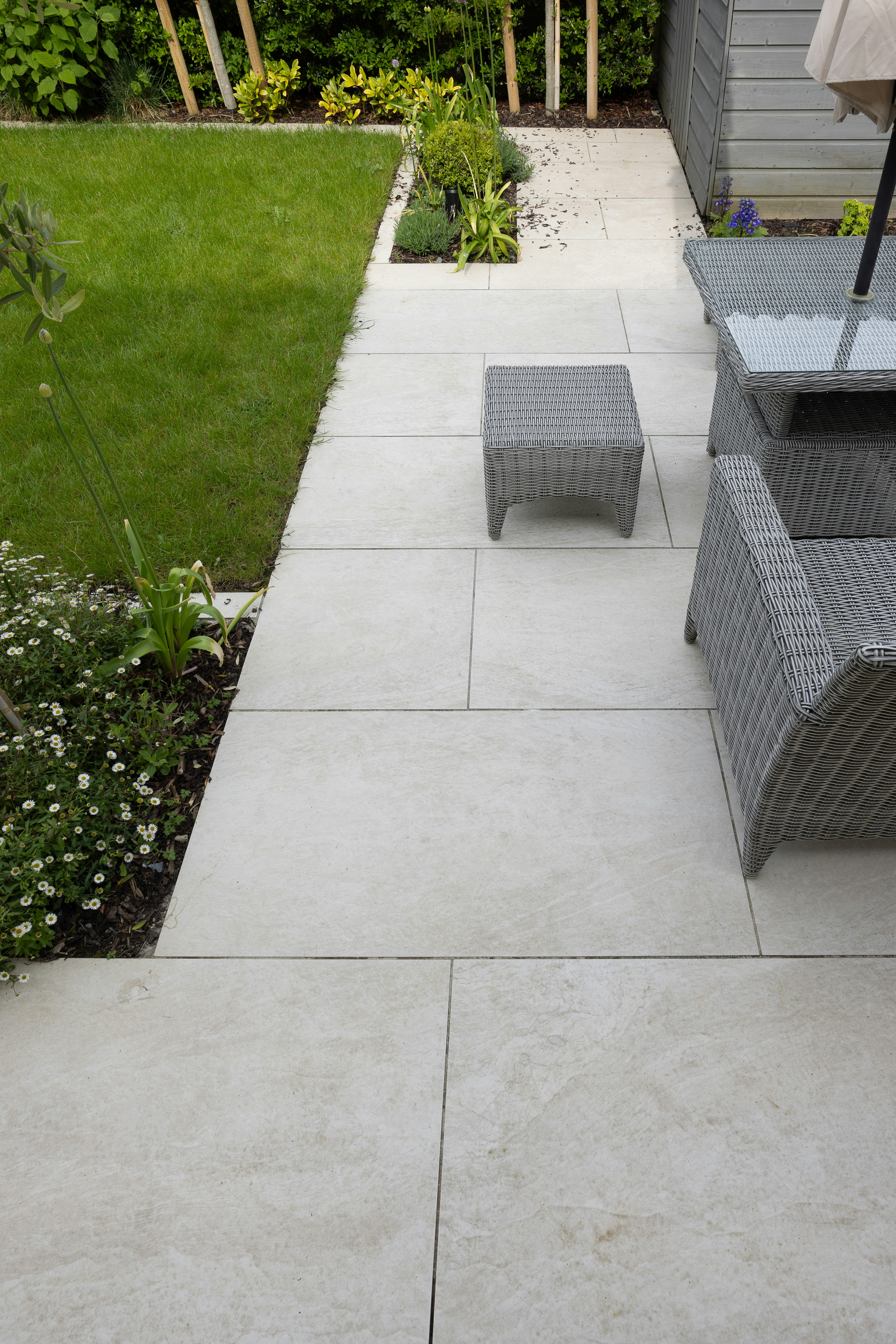 Residential concrete sidewalk Denver